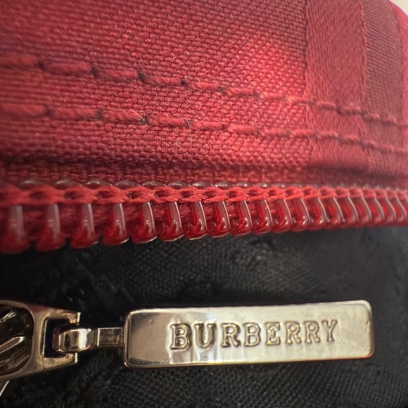 Burgundy Burberry Bowling bag - Picture 17 of 17